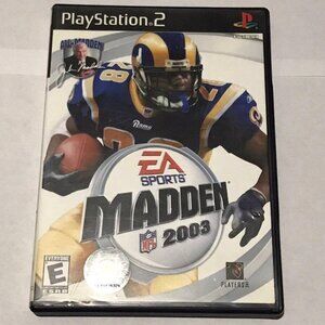 PS2: Madden NFL 2003 (Mint)